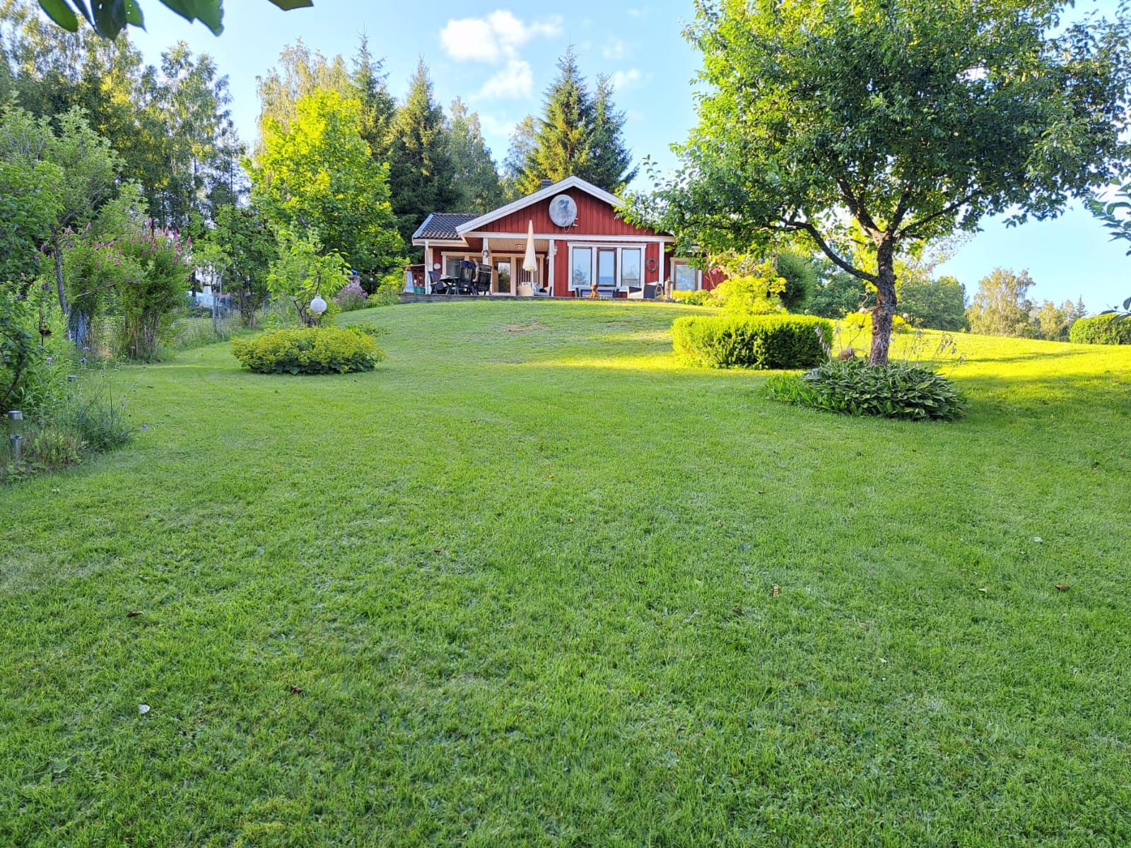 Ferienhaus Skifors von außen